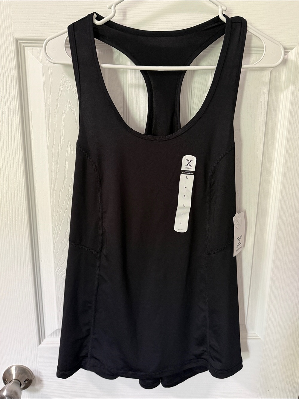 Xersion Black Racerback Performance Tank
